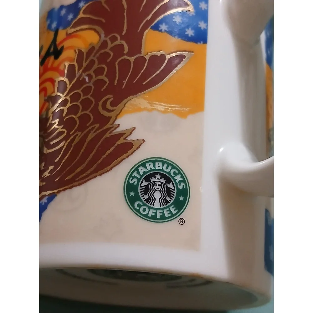 Starbucks Nagoya Japan Ceramic Coffee Mug Cup 2011 Limited Edition Collectible - Picture 5 of 6